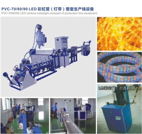 LED彩虹管擠出機(jī)、LED燈帶押出機(jī)
